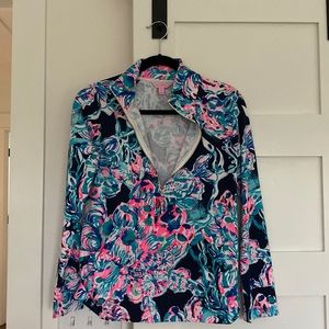 Lilly Pulitzer Half Zip Size XS